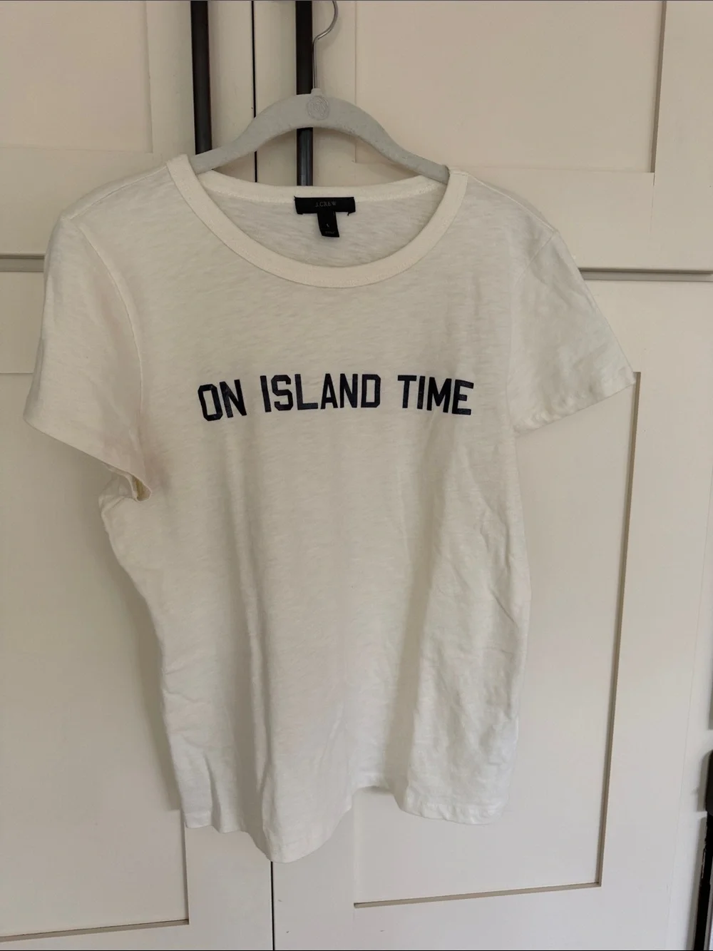 J. Crew On ISLAND TIME Short Sleeve Tee